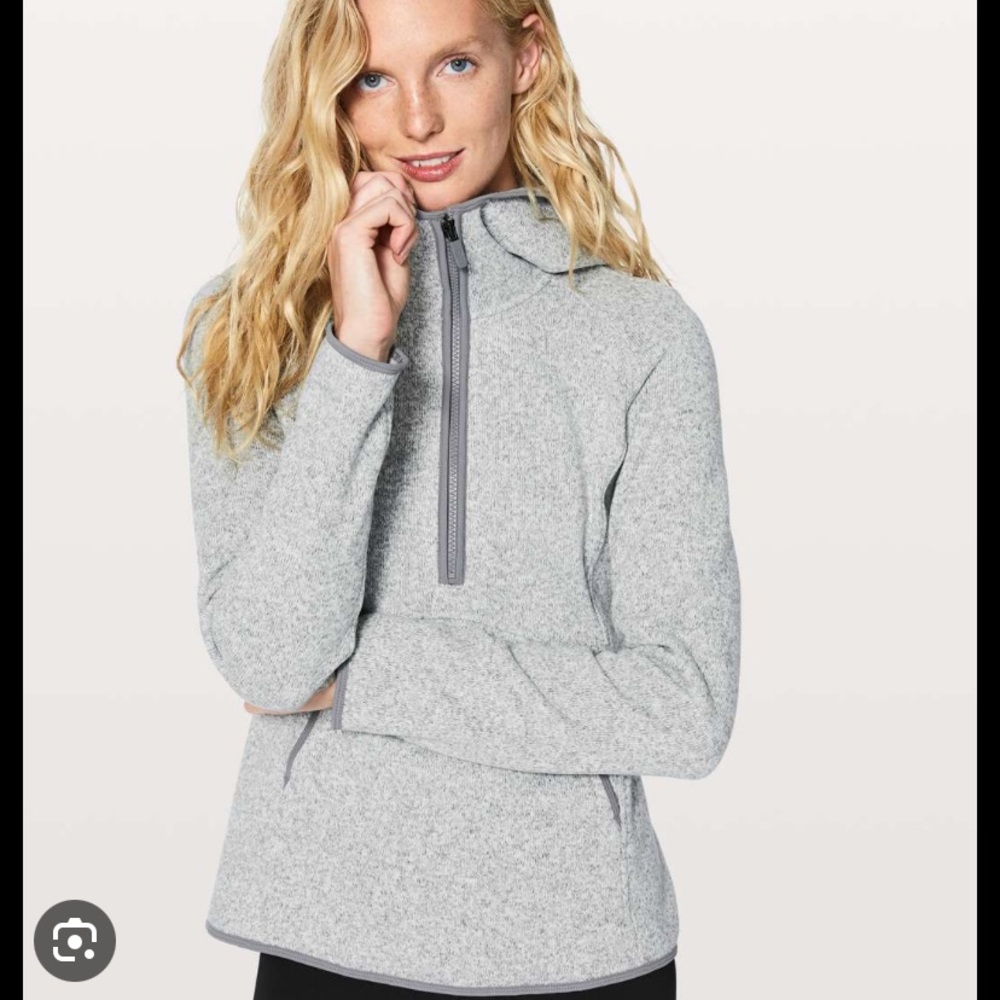 Lululemon fleece quarter zip size 10